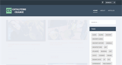Desktop Screenshot of catalyzingchange.org