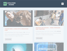 Tablet Screenshot of catalyzingchange.org